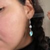 Abalone & Labradorite Handmade earrings