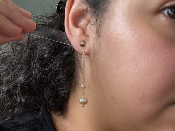 Elegant Freshwater Pearl Drop Handmade Earrings