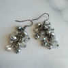 Upcycled Bead Cluster Handmade Earrings