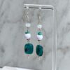 Upcycled Czech Glass Handmade Earrings