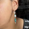 Upcycled Czech Glass Handmade Earrings