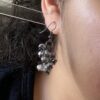 Upcycled Bead Cluster Handmade Earrings