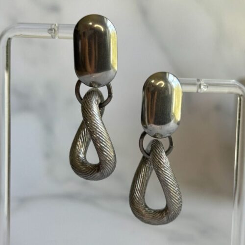 Upcycled Industrial Chain Handmade Earrings