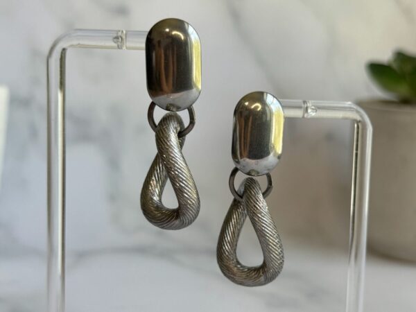 Upcycled Industrial Chain Handmade Earrings