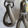 Upcycled Industrial Chain Handmade Earrings