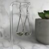 Labradorite Modern Hanging Handmade Earrings