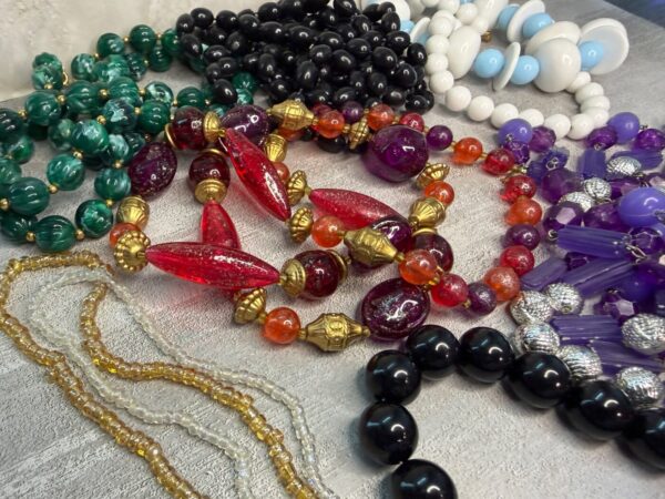 Assorted Vintage Bead & Jewelry Lot for Crafting