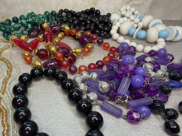 Assorted Vintage Bead & Jewelry Lot for Crafting